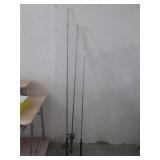 fishing rods.