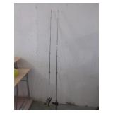 fishing rods.