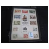 Stamp lot.