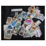 Stamp lot.