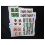 Stamp lot.