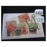 Stamp lot.