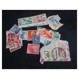 Stamp lot.
