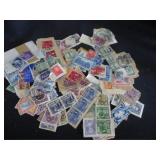 Stamp lot.