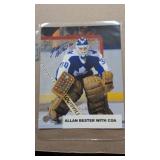 Allan Bester autographed photo