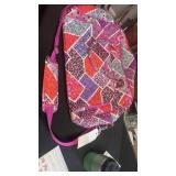 Vera Bradley triple compartment travel bag