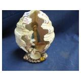 Religious shell decor