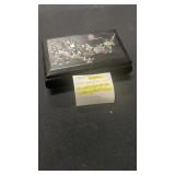 1950 Japanese lacquered wood mother of pearl