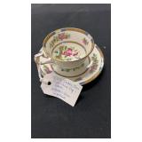 1930s Indian tree bone china cup/saucer