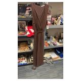 Danny and Nicole brown polka dot romper size 22