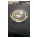 Antique silver plated chafing dish