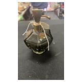 Embellished crystal perfume bottle