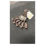 Cast iron 5 finger flag holder - USA