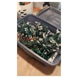 Bin of outdoor Xmas lights