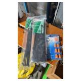 Zip ties + ear plugs