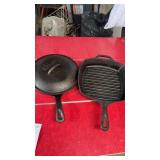 Cast iron pans
