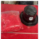 Hiram Walker birthday hat& feathers