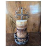 Candle and candle holder