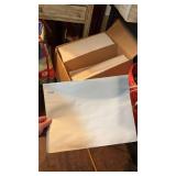 Box of large envelopes
