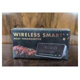 Wireless smart meat thermometer in packaging