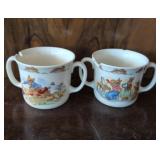 Bunnykins mugs -Chipped