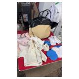 Bag of vintage doll clothes