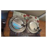 Placemat w 2 wall candle scones