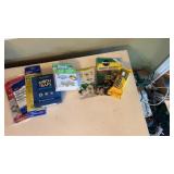 Moth traps, fly traps, fire start