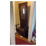 Vintage wooden Hall tree