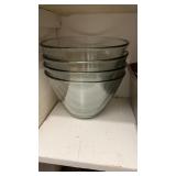 Glass bowls (4)
