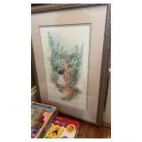 Signed and numbered framed print