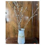 Pottery vase (signed)