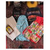 Vintage apron lot