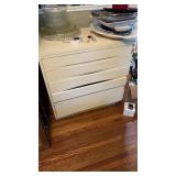 5 drawer wooden cabinet