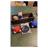 Pin cushions and parts holder