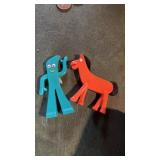 Gumby & Pokey figures