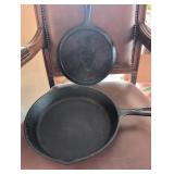 Cast iron pans