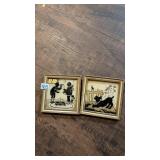 Small framed artwork