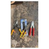 Pliers and wire cutters