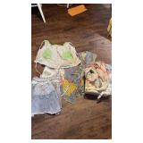 Bin of aprons