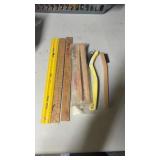 Wire  brushes and rulers