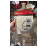 Two and one smoke alarm