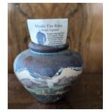 Mystic Fire Raku by Wendy SquirrellyPottery