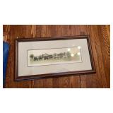 Framed , signed and numbered art print