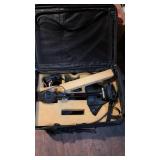 Overhead projector in a suitcase