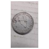 Nevada state game token,1969 Shell's States of