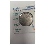 1938 Germany third reich silver