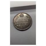 1917 Canadian 5 Cent coin