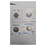 Germany coins 1906 & 1908