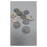 Italy  20 Centesimi coins lot